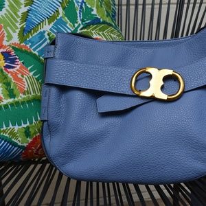 Tory Burch Gemini Link CrossBody in Wallis Blue